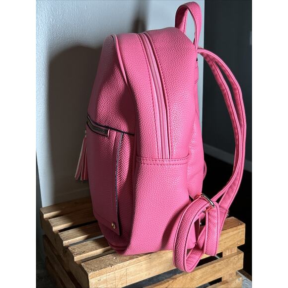 Montana West Bubblegum Pink Backpack Purse Preppy Dopamine Festival
